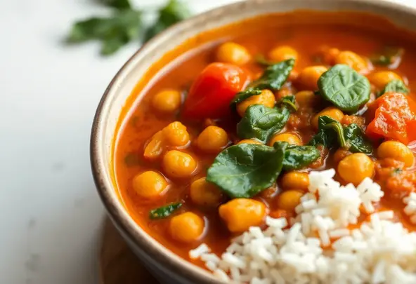 Caraïbische Kikkererwten- Kokosstoofpot | Vegan Recept