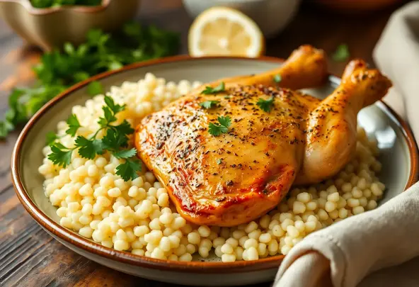 Snel & Makkelijk Citroen-Kruidenkip met Couscous Recept