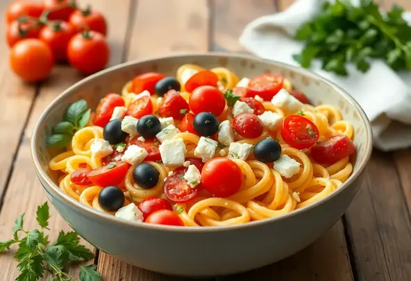 Frisse Mediterrane Pastasalade - Snel & Makkelijk Recept