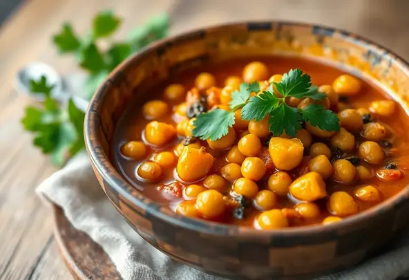 Gekruide Kikkererwten- en Bakbananenstoofpot - Vegan & Budget
