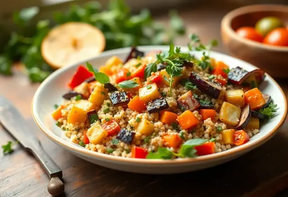 Gezonde Geroosterde Groentesalade met Quinoa | Recept