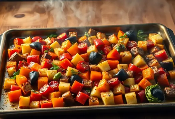 Geroosterde Mediterrane Groenteschotel | Gezond & Vegan