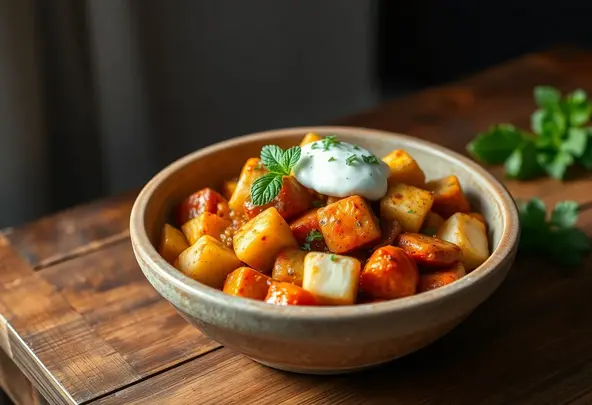 Gestoofde Groenten Halloumi | Mediterraans Vegetarisch Recept