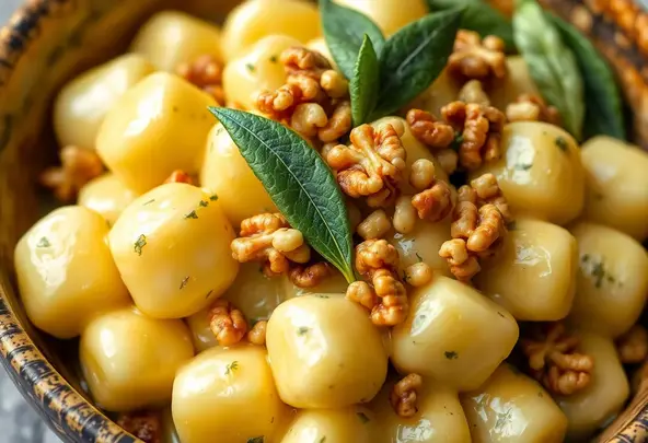 Gnocchi met Salieboter & Walnoten | Snel Italiaans Recept