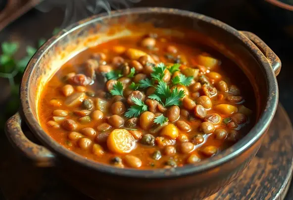 Harissa Linzen- en Groentestoofpot | Vegetarisch Recept