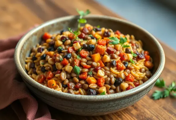 Linzen & Geroosterde Groenten Orzotto | Comfort Food