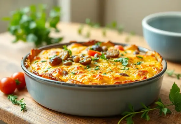 Linzen- & Groentegratin Provençaalse Stijl - Gezond Genieten