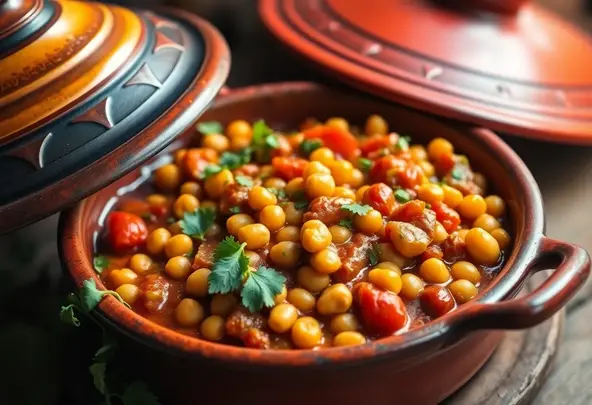 Marokkaanse Kikkererwten Tajine Recept | Vega & Vegan