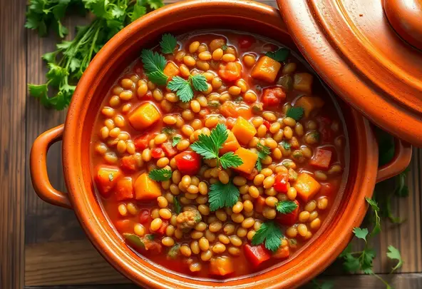 Marokkaanse Linzen- en Groentestoofpot | Vegan Recept