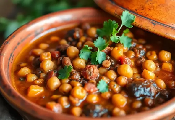 Marokkaanse Linzen- en Kikkererwtenstoof | Vegan Recept