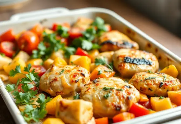 Mediterrane Kip- & Groentenschaal | Eenvoudig Ovenrecept
