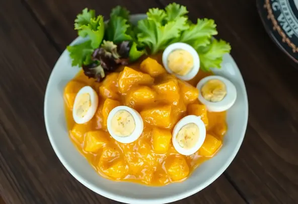 Papa a la Huancaína: Romige Aardappels met Pittige Kaassaus