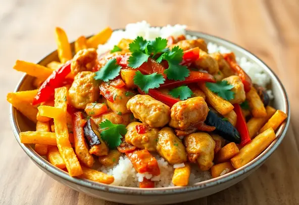 Peruaanse Pollo Saltado Recept | Snel & Makkelijk Kip Roerbak