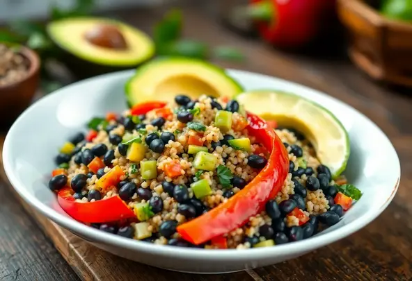 Peruaanse Quinoa Salade Recept - Gezond & Verfrissend