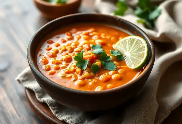 Pittige Kokos Linzensoep | Snel & Vegan Recept