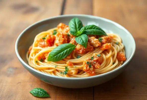 Romige Tomaat & Basilicum Orzo (Snel & Vegetarisch)